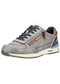 Mustang Shoes Herren Sneaker "Mustang Shoes Sneaker Lederimitat", Gr. 41, grau, Lederimitat, casual, Schuhe