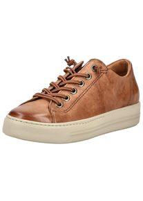 Paul Green Damen Sneaker "Paul Green Sneaker Glattleder", Gr. 42,5, braun, Glattleder, casual, Schuhe