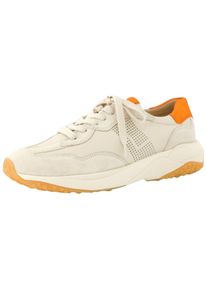 Paul Green Damen Sneaker "Paul Green Sneaker Leder", Gr. 37, beige, Leder, casual, Schuhe
