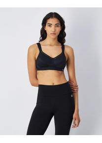 Shock Absorber Damen Sport-BH "ACTIVE CLASSIC SUPPORT N102 SA CLASSIC BRA", Gr. 75, schwarz, Stoff, Obermaterial: 77% Polyamid, 12% Elasthan, 11%