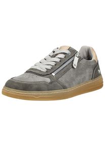 Mustang Shoes Herren Sneaker "Mustang Shoes Sneaker Lederimitat", Gr. 40, grau, Lederimitat, casual, Schuhe