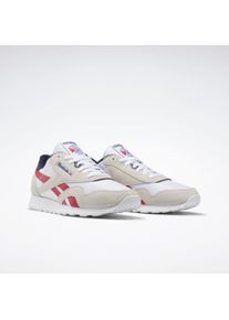 Reebok CLASSIC Sneaker "CL NYLON", Gr. 45, grau, Leder, Textil, sportlich, Schuhe