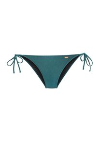 Damen Bikini-Hose "Manon", blau, Gr. 40, Copenhagen Studios, glänzend, Recycling-Polyamid, Badehosen, aus glänzendem Material