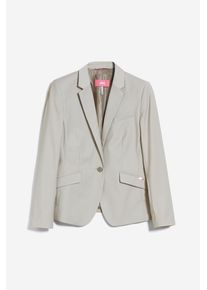 Cinque Damen Blusenblazer "CIBOOMI", beige, casual, Gr. 40, Web, Obermaterial: 53% Polyamid, 43% Schurwolle, 4% Elasthan, Blazer, Mit