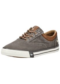 Mustang Shoes Herren Sneaker "Mustang Shoes Sneaker Lederimitat", Gr. 45, grau, Lederimitat, casual, Schuhe