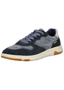 Camel Active Herren Sneaker "Camel Active Sneaker Leder/Textil", Gr. 45, blau, Leder, Textil, casual, Schuhe