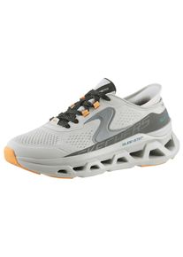 Skechers Herren Slip-On Sneaker "GLIDE-STEP ALTUS", Gr. 48,5, grau, Mesh, Lederimitat, kontrastfarbene Details, sportlich, Schuhe, Slipper,