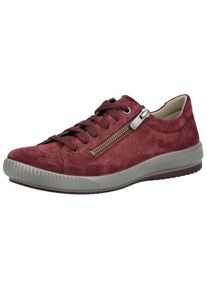Legero Damen Schnürschuh "Legero Halbschuhe Veloursleder", Gr. 42, rot, Veloursleder, casual, Schuhe