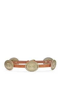 Lascana Damen Taillengürtel "Schmuckgürtel", braun, casual,modisch, Gr. 85, unifarben, Materialmix, Gürtel, Gürtel, Bauchgürtel, Westerngürtel,