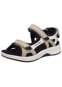 Josef Seibel Damen Riemchensandale "Josef Seibel Sandalen Leder", Gr. 37, beige, Leder, casual, Schuhe