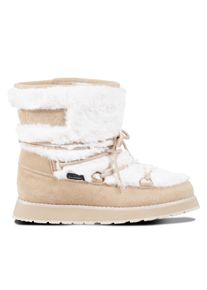 Luhta Damen Snowboots "NAUTTIVA MS", Gr. 36, beige, Textil, Leder, sportlich, Schuhe, Winterboots, Winterstiefel, Winterschuhe, wasserdicht und