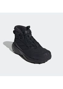 adidas terrex Damen Winterboots "TERREX WINTER LEATHER MID CUT RAIN.RDY COLD.RDY", Gr. 39, schwarz, Leder, Textil, sportlich, Schuhe, Winterboots aus