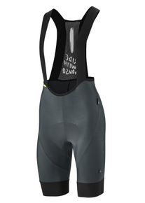 Gonso Damen Fahrradhose "SQlab GO BIB W", grau, Gr. 38, 80% Polyamid. 20% Elastan, Hosen, Damen Radhose, Sitzpolster und Träger, moderne Radlerhose,