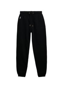 Superdry Damen Sweathose "ESSENTIAL LOGO JOGGER HB", schwarz, casual, Gr. XL, unifarben, Sweatware, Obermaterial: 100% Baumwolle, Hosen