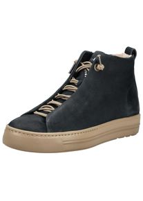 Paul Green Damen Sneaker "Paul Green Sneaker Nubukleder", Gr. 40,5, blau, Nubukleder, casual, Schuhe