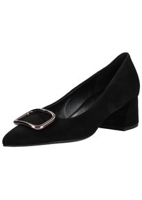 Högl HÖGL Damen Pumps "Högl Pumps Veloursleder", Gr. 37,5, schwarz, Veloursleder, casual, Schuhe