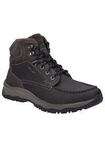 Josef Seibel Herren Schnürboots "Leroy 01", Gr. 40, braun, Leder, casual, Schuhe, Trekking Stiefel, Boots, Winterschuh mit Wechselfußbett in Weite H