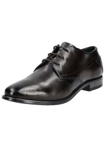 Bugatti Herren Schnürschuh "Bugatti Businessschuhe Glattleder", Gr. 42, braun, Glattleder, elegant, Schuhe