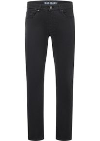 MAC Herren Stoffhose "Arne"midnight blau ppt, casual, Gr. 42, unifarben, Web, Obermaterial: 96% Baumwolle, 4% Elasthan, Hosen, im Five-Pocket Style