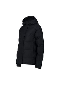 CMP Damen Steppjacke "WOMAN JACKET FIX HOOD", schwarz, sportlich, Gr. 46, Obermaterial: 100% Polyester. Futter: 100% Polyester. Wattierung: 100%