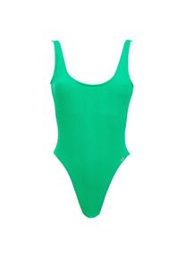 Banana Moon Belmar Scrunchy Badeanzug Damen Schwimmen (Gr 34 |grün/türkis)