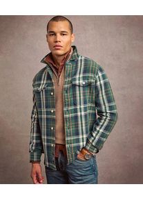 Superdry Herren The Merchant Store - Hemd mit Karomuster Gr&uuml;n - Gr&ouml;&szlig;e: M 1041009500613CQE002