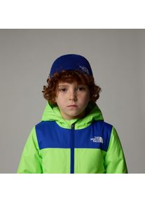 The North Face Kinder Beanie, blau, sportlich, Gr. M, unifarben, Fleece, Materialmix, Mützen