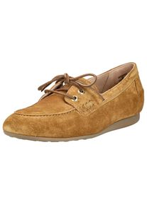 Paul Green Damen Bootsschuh "Paul Green Halbschuhe Veloursleder", Gr. 36, braun, Veloursleder, casual, Schuhe