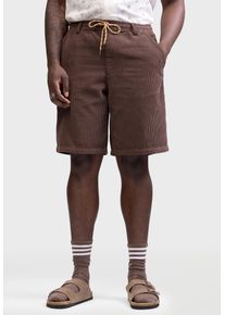 REDEFINED REBEL EST. 2013 REDEFINED REBEL Herren Shorts "Redefined Rebel Shorts RRSammy Shorts Corduroy COMFORT FIT", braun, Gr. L, 100% Baumwolle, Hosen