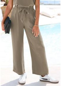 Vivance Schlupfhose grün Gr. 34 für Damen. Figurumspielend
