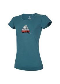 Ocun Classic T Bus-Stone T-Shirt Damen (Gr XS |türkis)