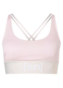 super.natural Super Top Sport-BH Women (Gr XL |rosa/weiß)