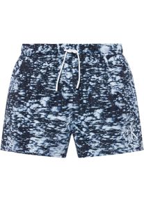 Calvin Klein Monogram Badehose Herren - blau - Gr. M - Polyester