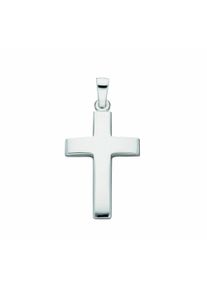 Adelia´s ADELIA ́S Damen Kreuzkette "Halskette - Kreuzkette mit Kreuz Anhänger aus 925 Silber", Silber 925 (Sterlingsilber), silber, Silber 925