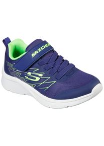Skechers Kinder Sneaker "MICROSPEC", Gr. 27, bunt, Textil, Synthetik, sportlich, Schuhe, mit Kontrastbesatz, Freizeitschuh, Halbschuh, Schnürschuh