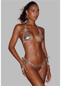 MODA MINX Damen Balconette-Bikini "Starfish Triangle Top", rosa, Gr. XL, 92% Polyamid, 8% Elasthan, Bikini-Sets, mit dekorativen Seesternen