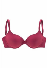 Lascana Schalen-BH 'Ela - perfect basic' pink Gr. 70AA. Mit Schleife. Mit Bügel