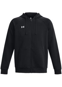 Under Armour Rival Funktionsjacke Herren - schwarz - Gr. XL - Baumwolle/Polyester