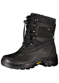 HALTI Inari Drymaxx Snowboot Winterschuhe Kinder (Gr 31 |schwarz |wasserdicht)