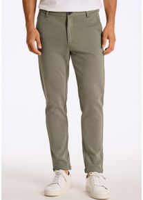 LINDBERGH Herren Stoffhose "LINDBERGH Stoffhose"mid army mix, Gr. XXL, Oberstoff: 75% Polyester, 22% Viskose, 3% Elasthan; Futter: 65% Polyester, 35%