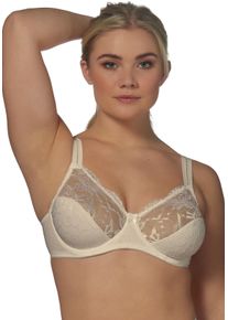 ELBRINA Damen Bügel-BH "EMBROIDERY", Gr. 75, rosa, Obermaterial: 61% Polyamid, 31% Polyester, 8% Elasthan, unifarben, casual, BHs, mit floralen