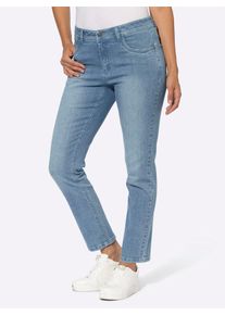 Inspirationen Damen Bequeme Jeans, blau, Gr. 19, unifarben, 99% Baumwolle, 1% Elasthan, Jeans