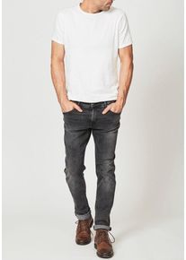 Herren Slim-fit-Jeans "SEAHAM VTG", schwarz, modisch, Gr. 31, PETROL INDUSTRIES, Denim/Jeans, Obermaterial: 94% Baumwolle, 3% Elasthan, 3% Polyester,