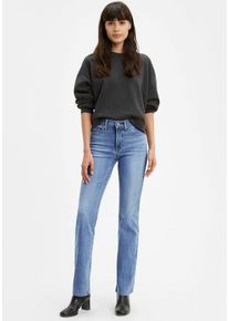 Levi's LEVI'S Damen Bootcut-Jeans "315 Shaping Boot", blau, casual, Gr. 31, Denim/Jeans, Obermaterial: 60% Baumwolle, 23% Viskose, 16% Polyester, 1%