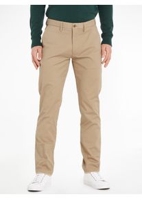 Tommy Hilfiger Herren Chinohose "Chino Denton 1985 PIMA CO", beige, casual, Gr. 33, Obermaterial: 96% Baumwolle, 4% Elasthan, Hosen