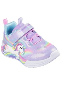 Skechers Kinder Sneaker "UNICORN CHASER", Gr. 26lavendel, multifarben, Textil, Glitzer, kontrastfarbene Details, animal-print, casual, Schuhe,