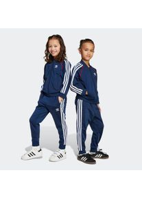 Kinder Trainingsanzug "SST TRACKSUIT"nindig, weiß, betsca, sportlich, Gr. 104, adidas originals, Obermaterial: 100% Polyester, Sportanzüge