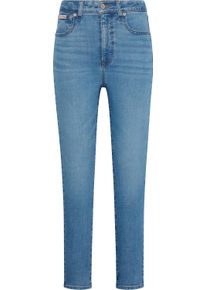 Damen Skinny-fit-Jeans "HGH RS SKNNY ANKL JN"wildwood, feminin, Gr. 29, Calvin Klein Jeans, unifarben, Denim/Jeans, Obermaterial: 80% Baumwolle, 12%