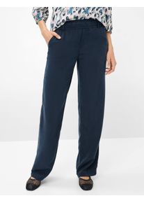 Brax Damen Palazzohose Style MAINE NAVY, dunkelblau, Gr. 34K