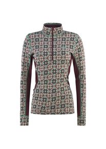 KARI TRAA Rose Half-Zip Merinounterwäsche Damen (Gr XS |grau)